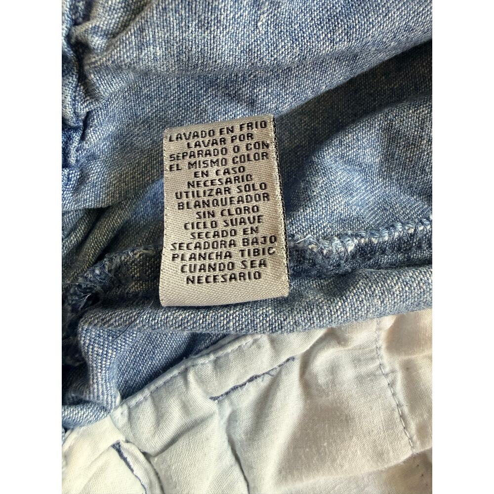 Vintage Sun River Clothing Co 90's Denim Cargo Hiking Shorts Size 36 Utility - Picture 7 of 12